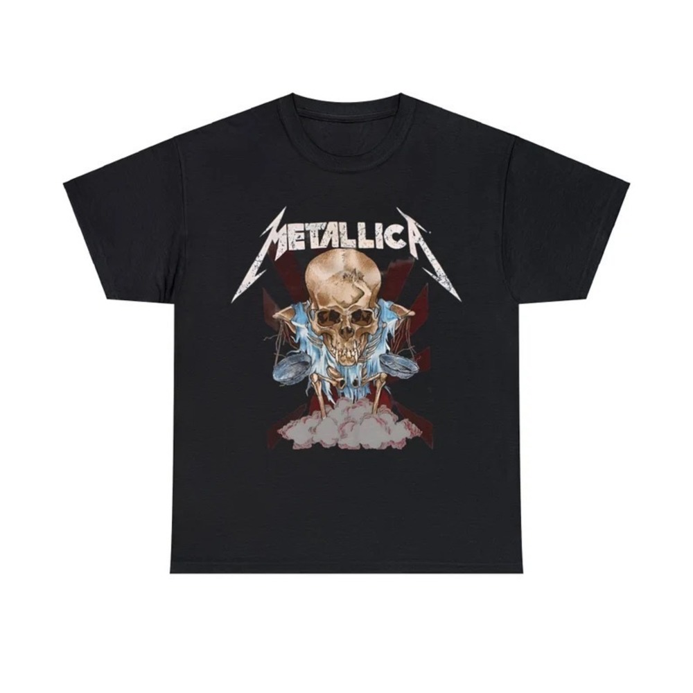 Metallica T-Shirt Metallica Skull Unisex T-shirt Gift For Fan